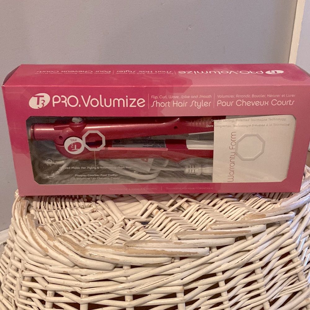 T3 pro volumize short hair styler